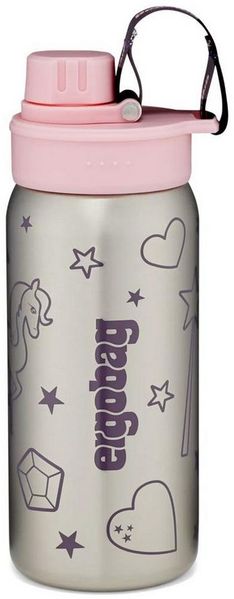 Ergobag Trinkflasche Edelstahl rosa