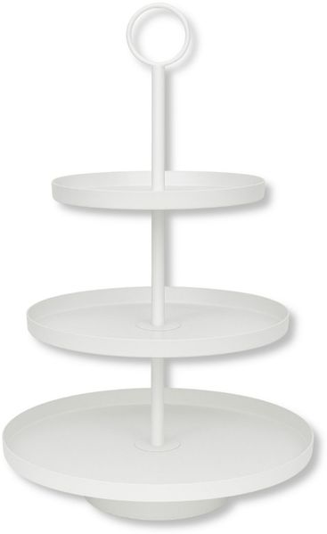 4x Etagere 3 Etagen aus Metall Servierständer Kuchenständer Gebäckständer Präsentierständer Tischdeko Stufenregal Dekoregal Bild 6