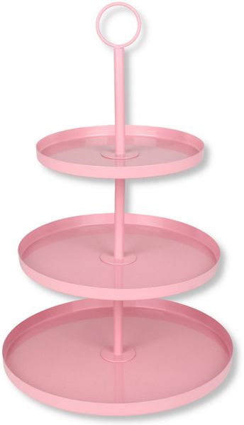 4x Etagere 3 Etagen aus Metall Servierständer Kuchenständer Gebäckständer Präsentierständer Tischdeko Stufenregal Dekoregal Bild 2