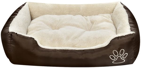 vidaXL Warmes Hundebett mit Polsterkissen S Bild 3