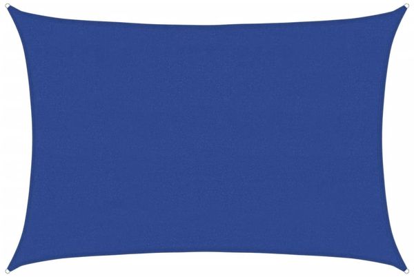 vidaXL Sonnensegel 160 g/m² Rechteckig Blau 4x5 m HDPE 311518 Bild 2