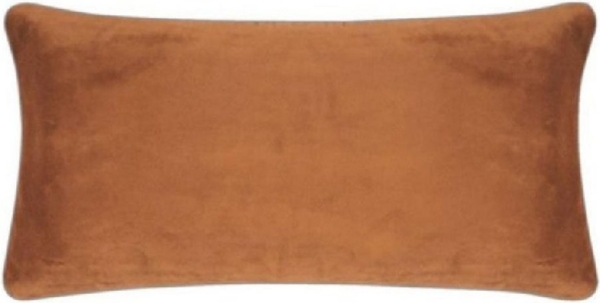 PAD Kissenhülle Samt Elegance Cognac Braun (25x50 cm) 10127-C70-2550