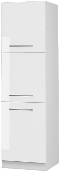 Herdumbauschrank Fame-Line Weiß Hochglanz 60 cm Vicco