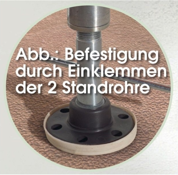 Angerer Freizeitmöbel Klemmmarkise beige-braun, Ausfall: 150 cm, versch. Breiten Bild 2