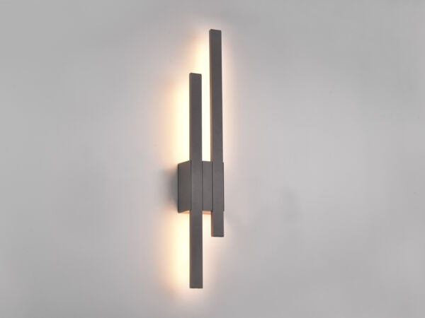 Trio 221460242 Tawa anthrazit LED-Wandleuchte LB23