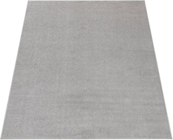 Paco Home Läufer Porto 890, rechteckig, Höhe: 13 mm, Teppich-Läufer, Kurzflor, Uni-Farben, ideal im Flur und Schlafzimmer