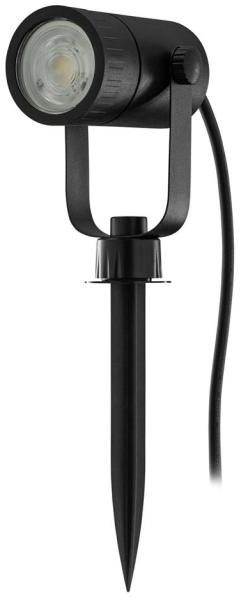 Eglo 900121 Strahler NEMA-Z schwarz GU10 L:12. 5cm H:11. 5cm Ø:9cm mit Kabel+Stecker IP65 mit Connect Z Funktion Bild 2
