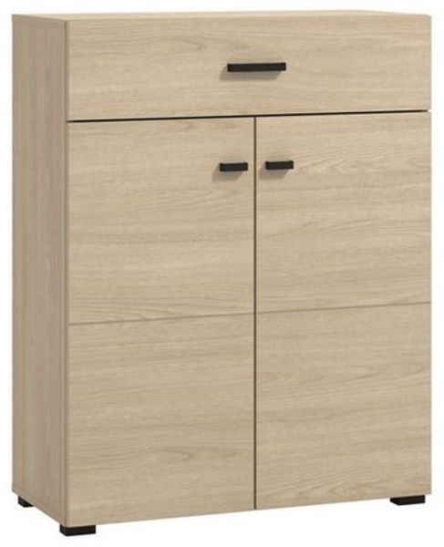Home affaire Schuhkommode Rathlin Schuhschrank, Schuhregal, für ca. 9 Paar Schuhe, zwei Regale und eine Schublade, Gesamtbreite 77 cm