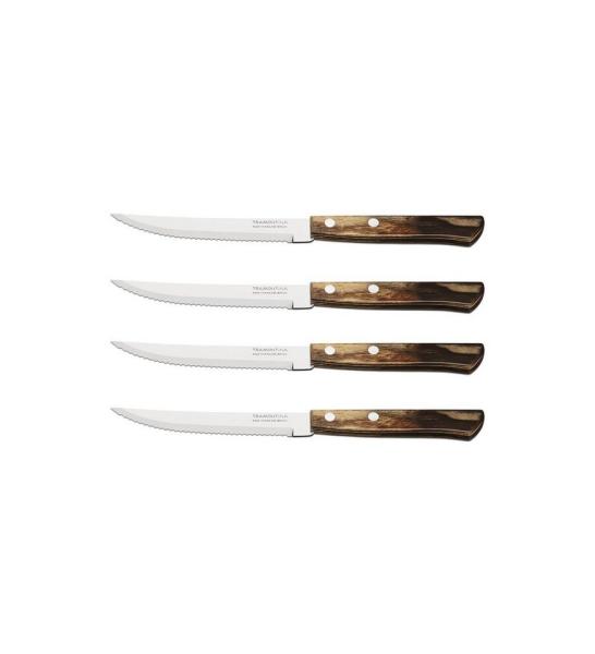 Tramontina Steak- Pizzamesser 4 teiliges Set