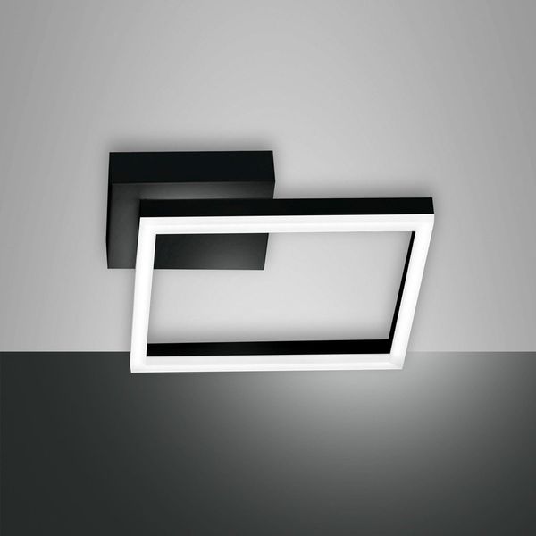 Fabas Luce 3394-21-101 LED Wandleuchte Bard 30x30cm 3000K schwarz
