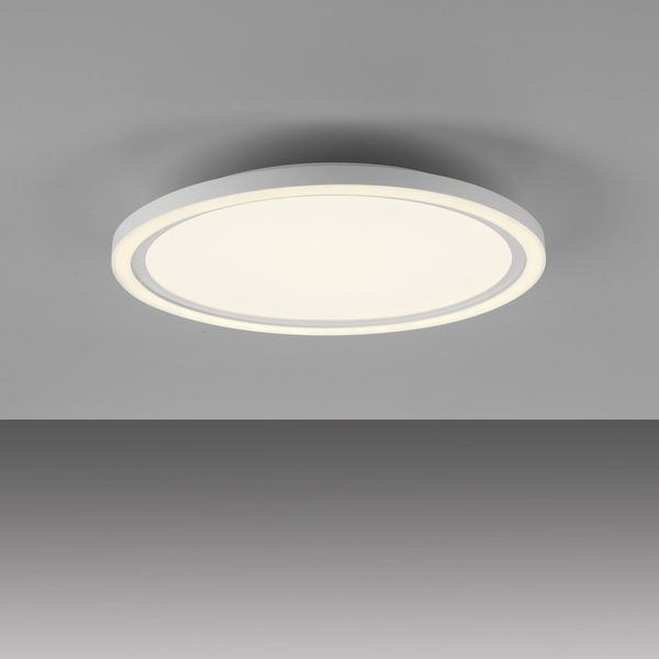 JUST LIGHT 14883-16 BEDGING LED Panel rund weiß 40cm 3000K