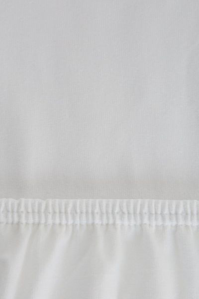r-up Beste Spannbettlaken 90x200-100x220 bis 35cm Höhe weiss 95% Baumwolle / 5% Elastan 230g/m² Bild 2
