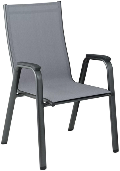 Kettler Cirrus Stapelsessel - anthrazit / anthrazit-grau