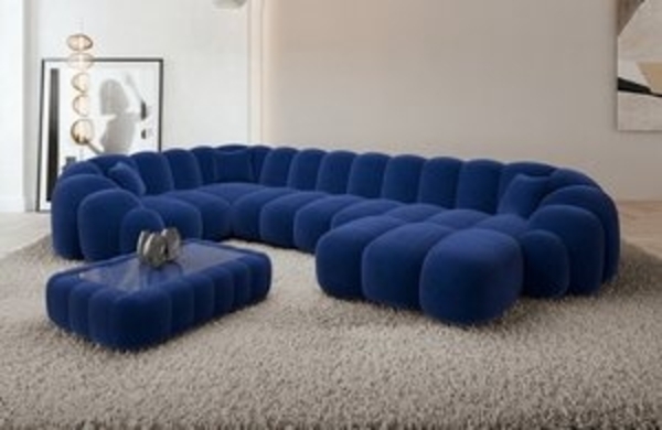 Sofa Dreams Sofa Rajada U Form Stoff Bild 6