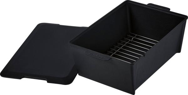 Enders® Feuertopf Switch Grid Dutch Oven, Rib Roaster, Gusseisen, Fassungsvermögen: 5,5 Liter, BxLxH: 34,5x22,5x13 cm