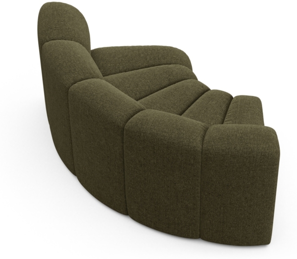 Micadoni rundes Eckmodul Lupine Chenille Eden Grün Bild 3