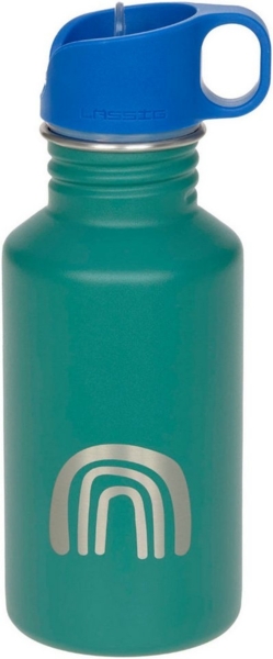 LÄSSIG Trinkflasche Little Gang, Rainbow, green, inkl. Sportverschluss