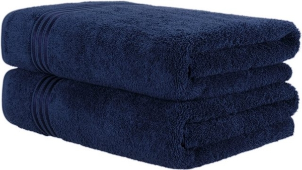 HAMMETEX Saunatuch Hammetex 2er Set extra große Saunatücher, Frottier (Packung, 2-St), 100% Baumwolle – Weich & Saugfähig – Luxuriöse Große Spa-Badetücher Bild 4