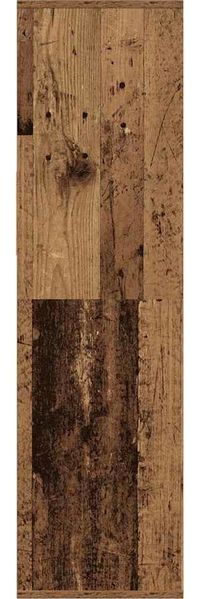 vidaXL Bücherregal Altholz-Optik 34x31x112 cm Holzwerkstoff 860290 Bild 5