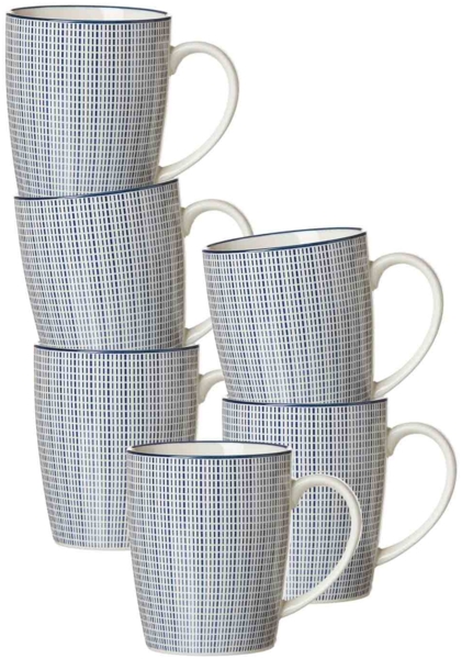 Ritzenhoff & Breker Royal Makoto Henkelbecher 350 ml 6er Set