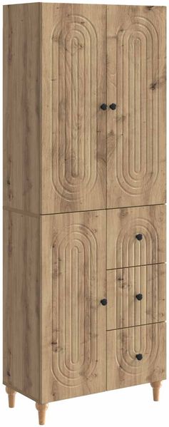 vidaXL Schrankset 2 pcs 66 x 34,5 x 90 cm Holzwerkstoff 3416483