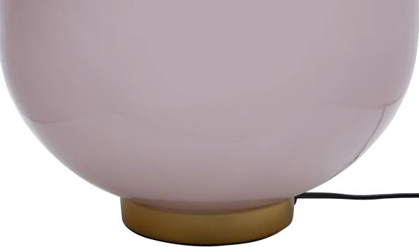 Tischlampe Art Deco 125 Altrosa / Gold