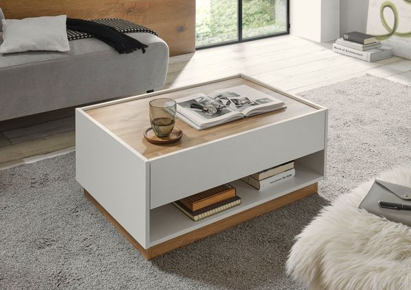 INOSIGN Couchtisch City/Giron, mit einem praktischen Schubkasten, Breite 90 cm