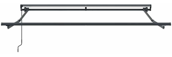 vidaXL Einziehbare Markise Bunt gestreift 300x250 cm Stoff 3330013 Bild 6