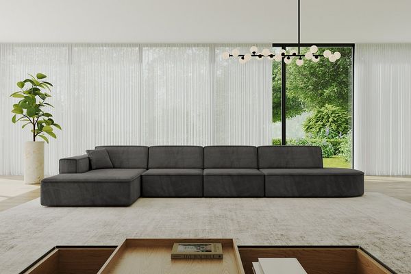 ALTDECOR Ecksofa IREA-L3-v4, Sofa Praktische Bequeme Funktionsecke Couch L-Form Eckcouch, Corner Sofa L-Form Vielseitige Sofa Wohnlandschaft Wohnzimmer