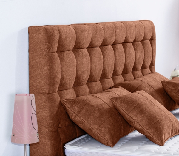 Meisterbetten Boxspringbett Lanz 240x200 in DS-Terrakota, Matratzenbezug Nano, Ergoflex-Topper Bild 5