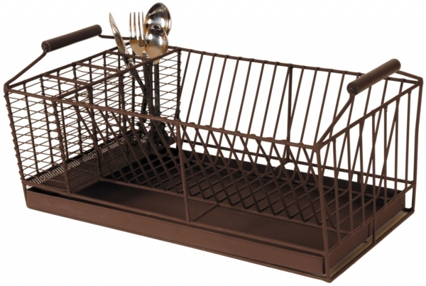 Abtropfgestell Abtropfständer für Geschirr Metall Antic Line DEC7646