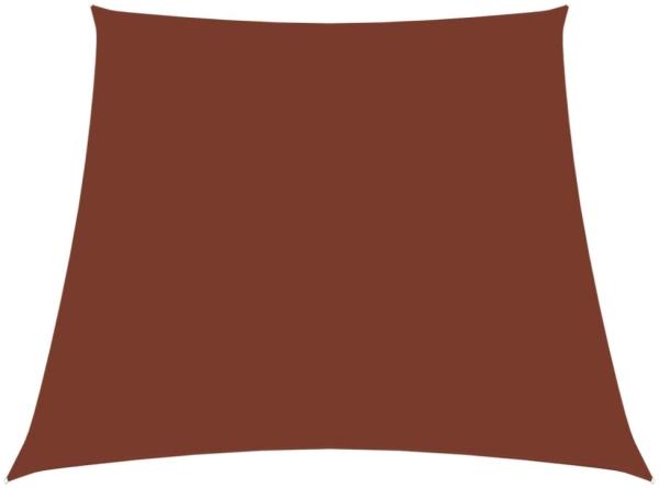 vidaXL Sonnensegel Oxford-Gewebe Trapezförmig 2/4x3 m Terracotta 135406