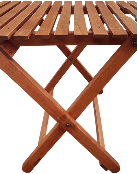 Gartenliege blau Liegestuhl Tisch Kissen Sonnenliege Strandstuhl Deckchair Buche 10-307 T KH Bild 15