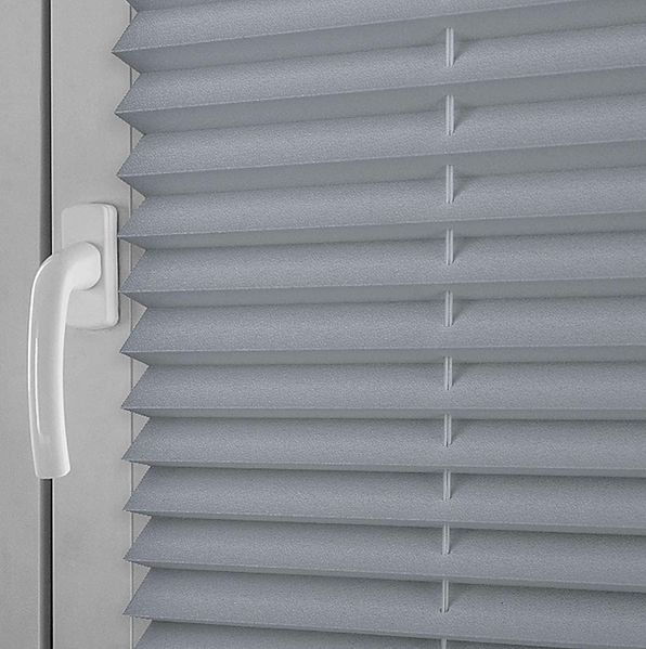 Sekey Plissee Faltrollo Klemmfix ohne Bohren Dunkelgrau 70x200cm Bild 4