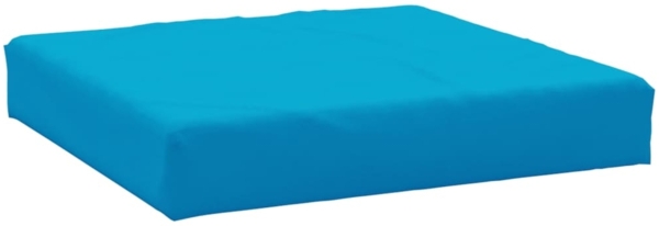 vidaXL Palettenkissen Hellblau 60 x 60 x 8 cm Oxford-Gewebe