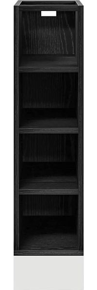 vidaXL Küchenunterschrank Schwarz Eichen-Optik 20 x 44,5 x 81,5 cm 876649 Bild 5