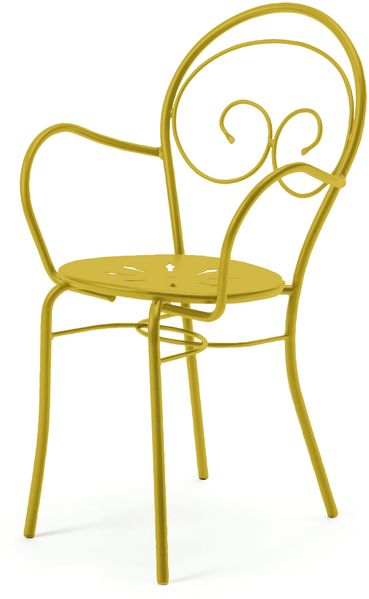 Gartensessel Mimmo Landhausstil curry CU