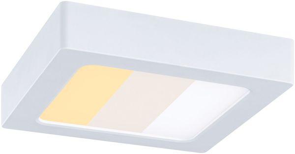 LED Panel Abia 2 White Select Dämmerungsgesteuerter Bewegungsmelder (HF) eckig 170x170mm 9,5W 1100lm 2700 - 4000K Weiß