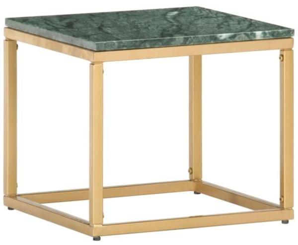 vidaXL Couchtisch Grün 40×40×35 cm Echtstein in Marmoroptik 286437 Bild 7