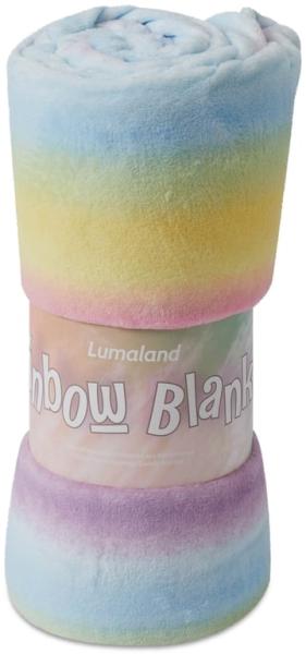 Lumaland Kuscheldecke für Kinder 100x150cm mehrfarbig