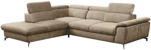 Ecksofa Wenanty, Seite: Links OT-2R, Farbe: Vogue 02