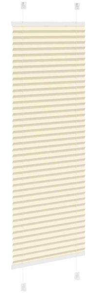 vidaXL Plissee Creme 40x150 cm Stoffbreite 39,4 cm Polyester 4015284 Bild 4