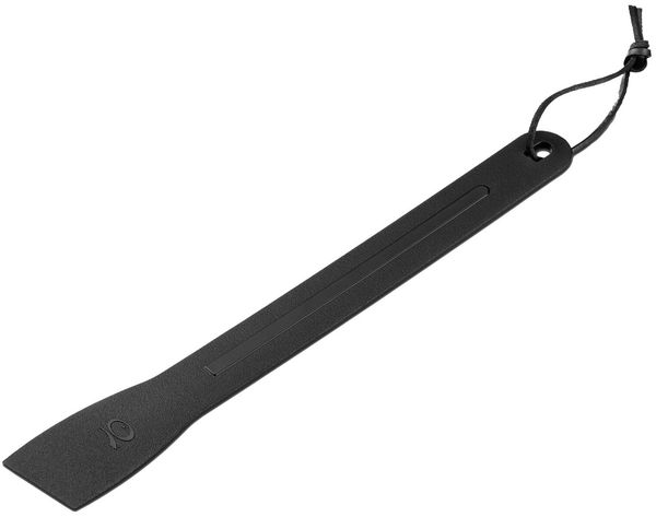 Weber Reinigungsspachtel/Reinigungswerkzeug zum Lösen von hartnäckigem Fett und Speiseresten von Weber Q-Gasgrills, Spülmaschinengeeignet, Aus robustem Kunststoffmaterial, 0,5 x 3,8 x 30,5 cm