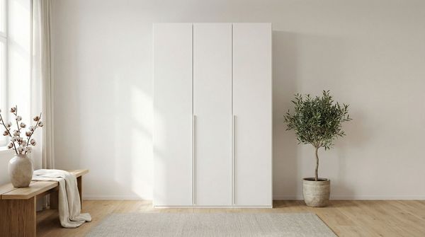 LeGer Home by Lena Gercke Kleiderschrank Schrank Garderobe Ankleide Schlafzimmer Flur SERINA Eyecatcher (3 verschiedene Ausstattungen BASIC/CLASSIC/PREMIUM (inkl. SOFT-CLOSE) in 6 Breiten (101 - 401 cm) mit Front Glas oder Dekor MADE IN GERMANY