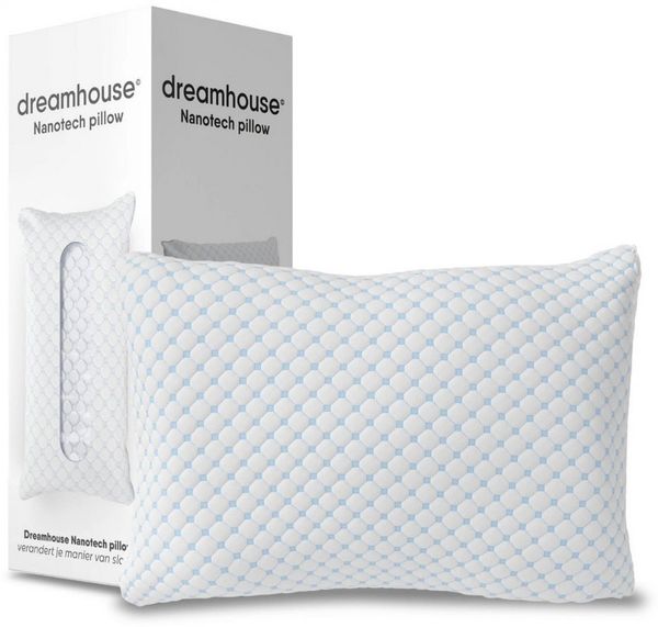 Pointhome Kopfkissen Orthopädisches Nackenstützkissen, Kissen mit Abnehmbarem Bezug, 50 x 70 x 12 cm, Waschbarer Bezug & Atmungsaktiver, Kissen mit Füllung und Memory Foam