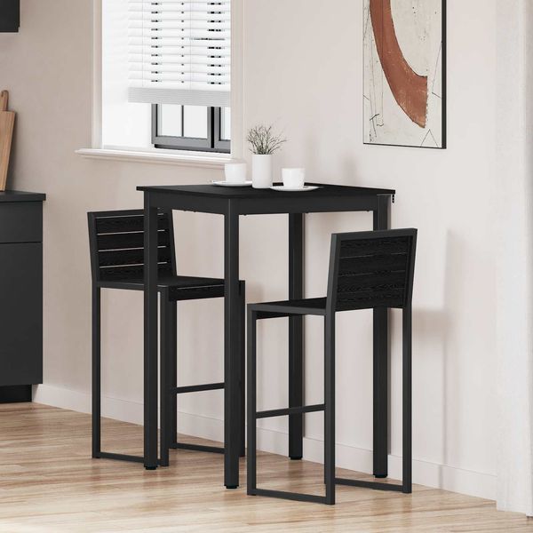 Stehtisch, Bartisch Holzwerkstoff 70 x 70 x 105 cm