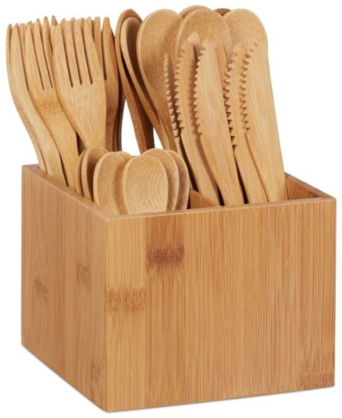 Bambus Besteck Set 10024596