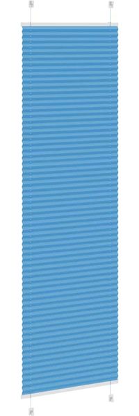 vidaXL Plissee Blau 65x200 cm Stoffbreite 64,4 cm Polyester 4015204 Bild 4