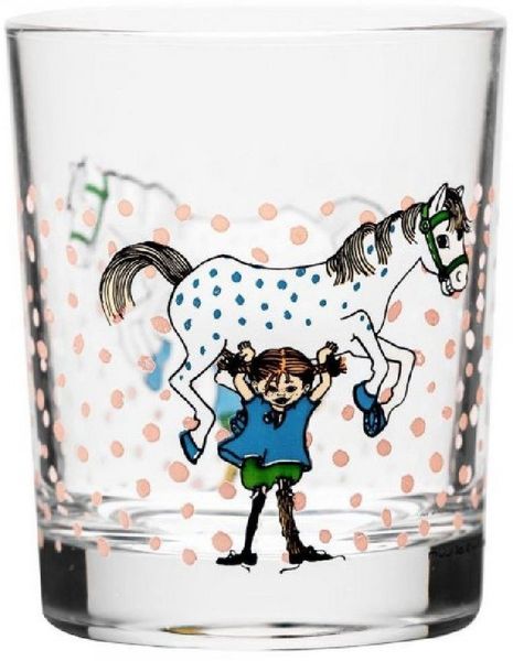 Muurla Kinderbecher Wasserglas Pippi Langstrumpf Pippi And The Horse (200 ml)