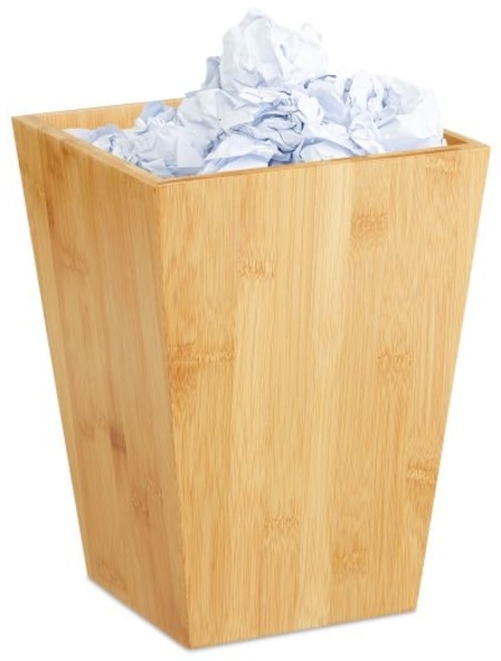 2 x Papierkorb Bambus 10043989